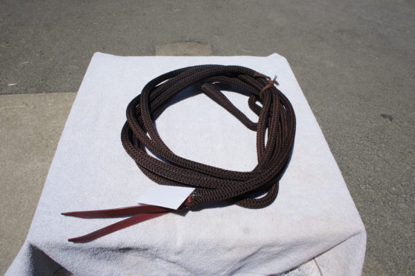 LONGE RINGROPE - 7 METRES BRUN FONCE
