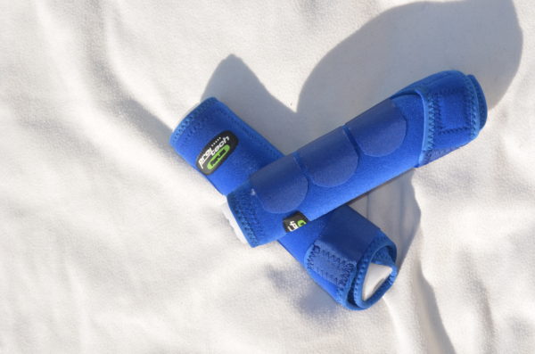 GUETTRES POSTERIEUR - NEOPRENE BLEU