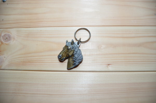 PORTE CLE - TETE DE CHEVAL - WEX-KC-141