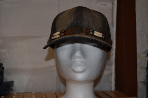 Casquette - blue jeans ajustable – Image 3