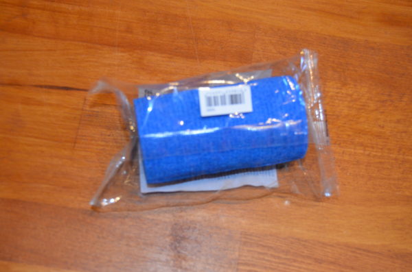 Bandage scratch - bleu