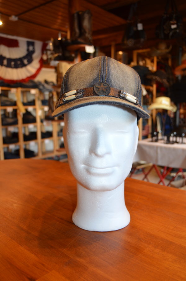Casquette - blue jeans ajustable