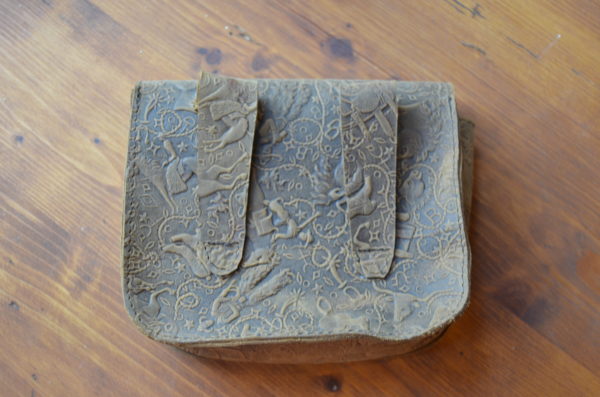 Sacoche en cuir Brun – Image 2