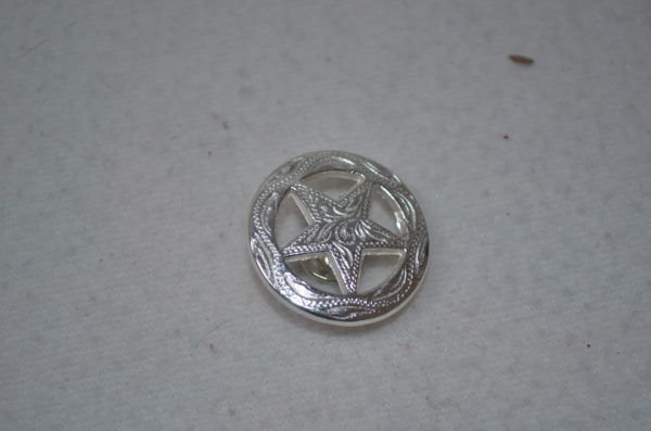 CONCHO ETOILE DE SHERIF 2.5 CM